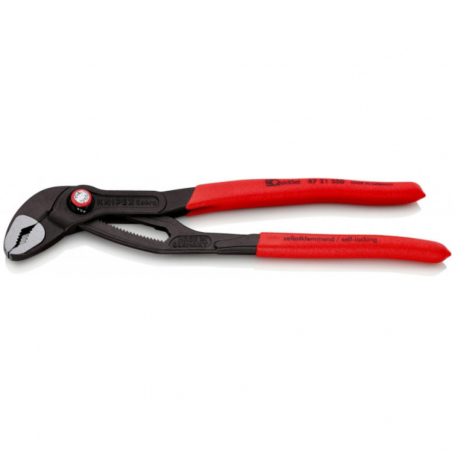 Захват переставной 250 мм, Cobra® QuickSet, быстрозажимной механизм KNIPEX KN-8721250