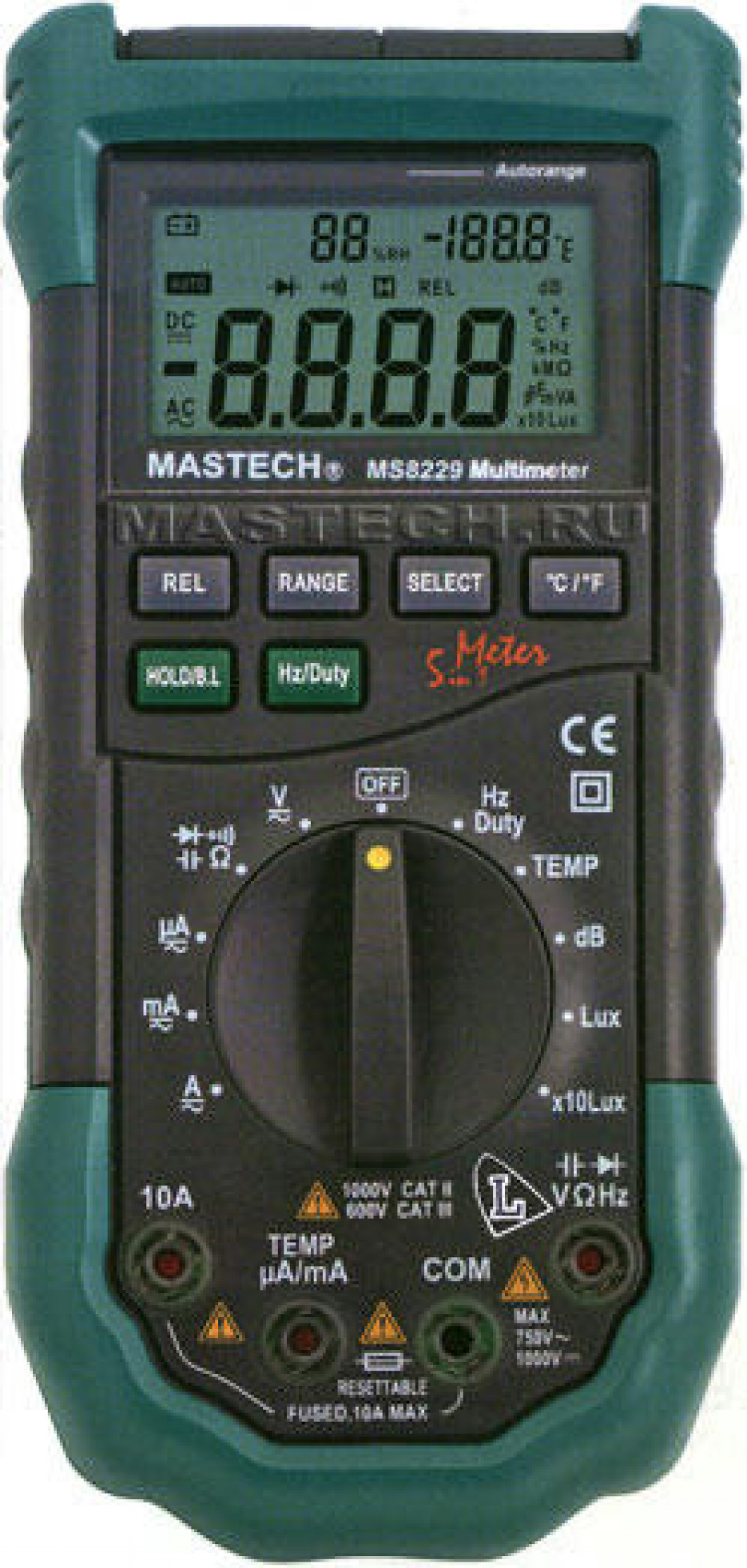 Мультиметр цифровой MASTECH MS 8229